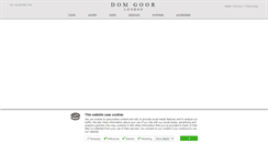 Desktop Screenshot of domgoorshop.com